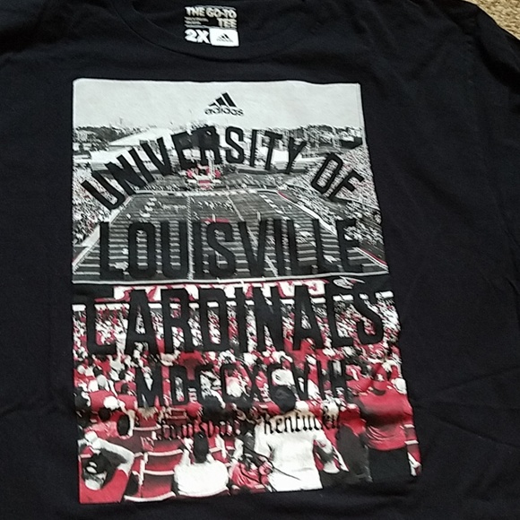 adidas Other - Adidas University of Louisville T-Shirt Size 2XL
